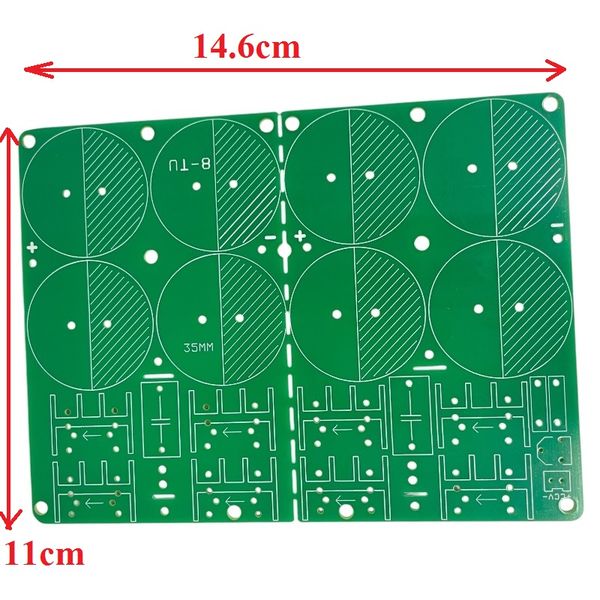  Mạch 2 cầu 8 tụ 
