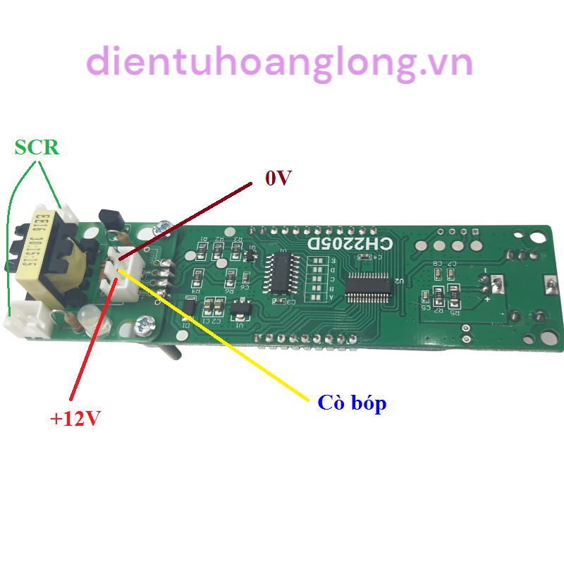 Băm 3 chế độ 500Hz ( LCD - hiển thị điện áp)