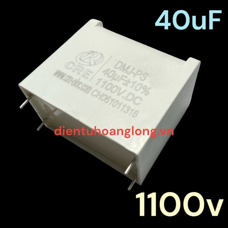 Tụ đứng 40uF 1100V