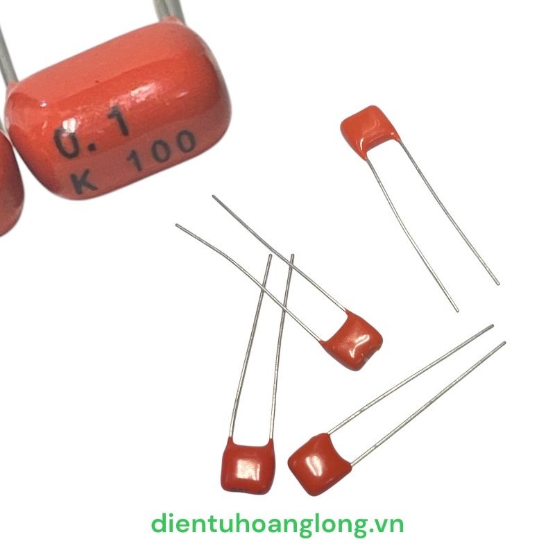 Tụ 104 - 100v màu cam Philip (100c)
