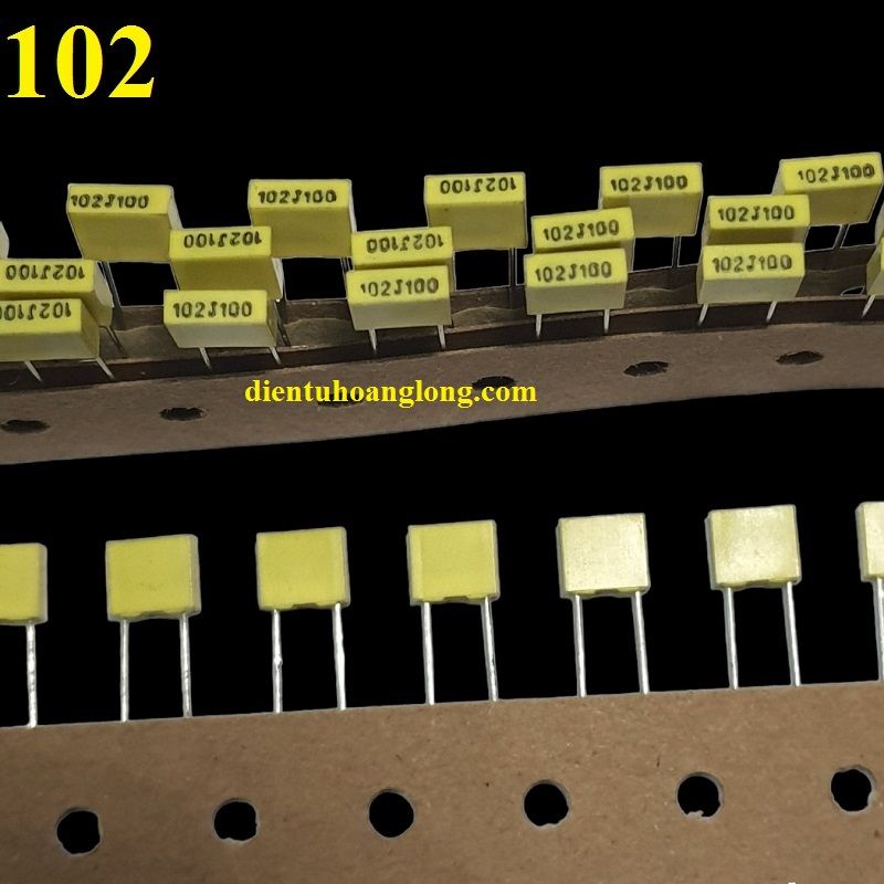 Tụ hộp vàng 102 (10 con)