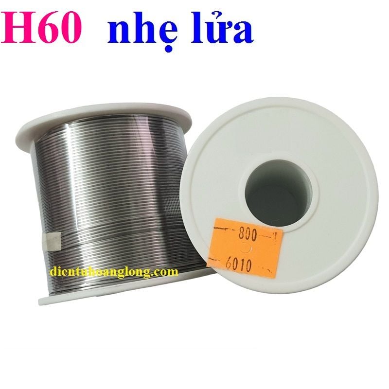 Chì (thiếc) H60 nhẹ lửa -800g