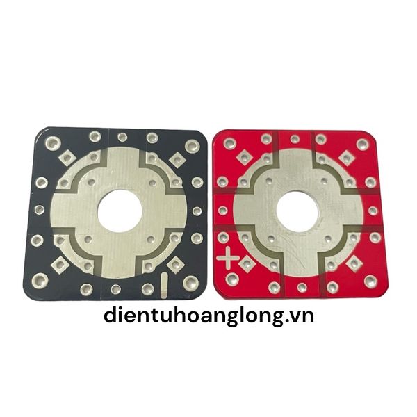  Mạch lót cọc pin đỏ đen 