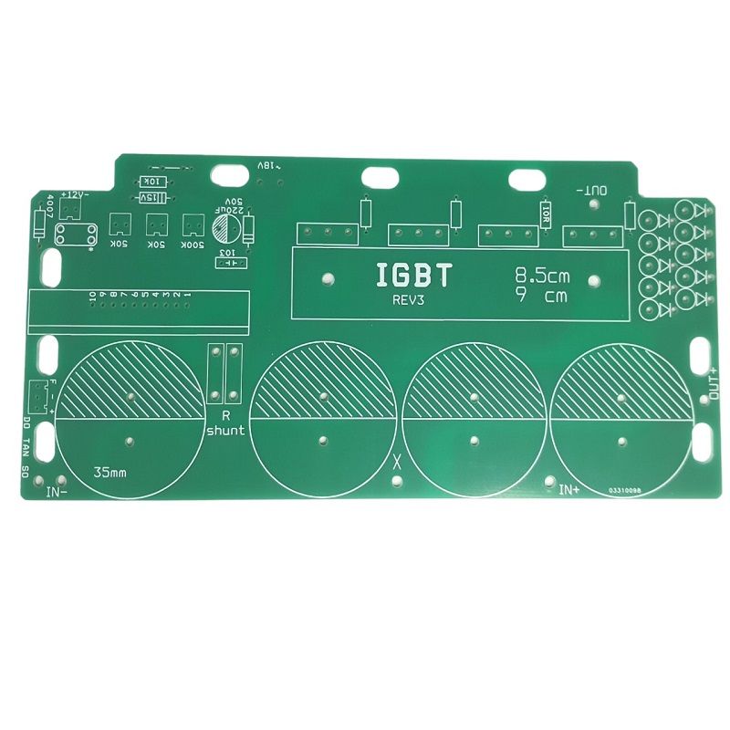 Mạch công suất IGBT (4 tụ có R Shunt)