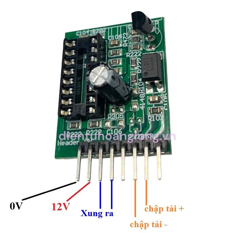 Combo 4 fet LỚN + dao động dán RÁP SẴN không IC