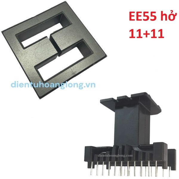  EE55 hở (1 bộ) đứng (11+11) 