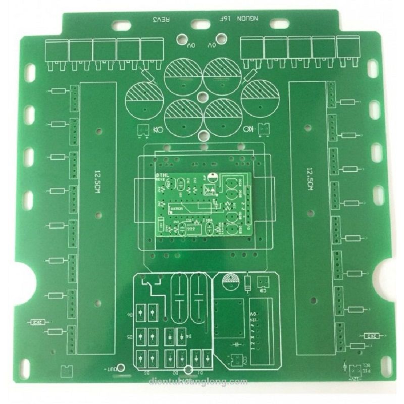 Mạch nguồn 16 fet lớn + dao động đệm 8050
