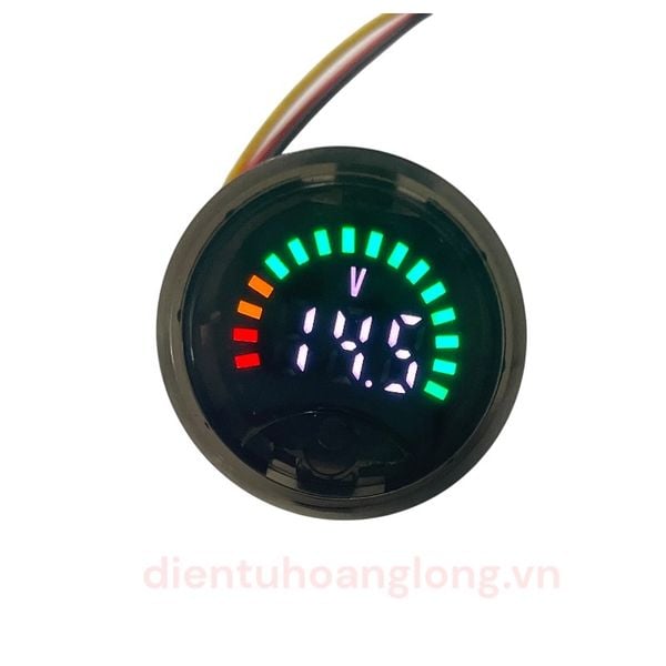  Module vôn kế + dung lượng TRÒN chia vạch cảm ứng 
