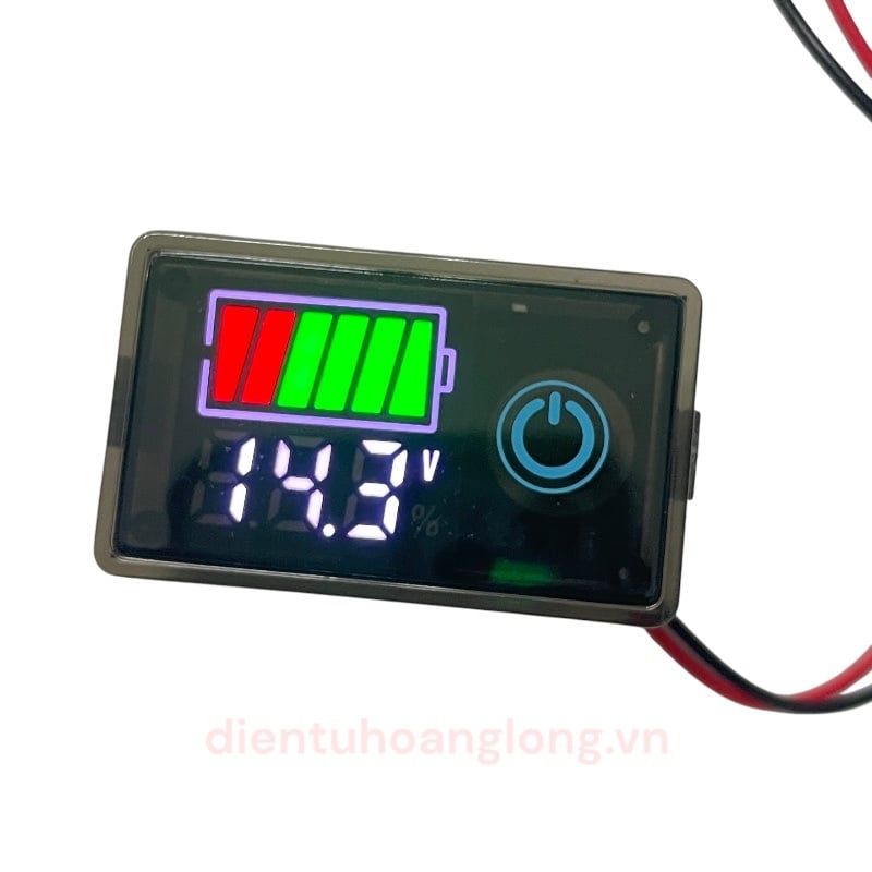 Module vôn kế + dung lượng VUÔNG cảm ứng
