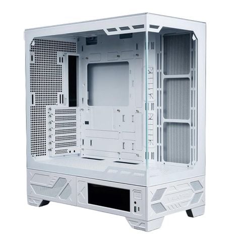 Vỏ case Valkyrie VK03 White (ATX, LCD 6.2)