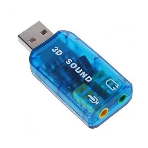 Card Sound USB 2.0 to 3.5mm