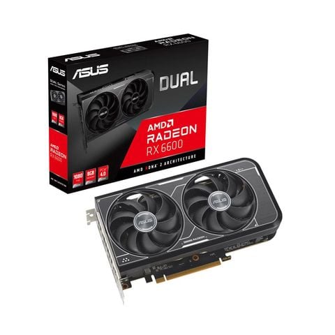 ASUS Dual Radeon RX 6600 V3 8GB GDDR6