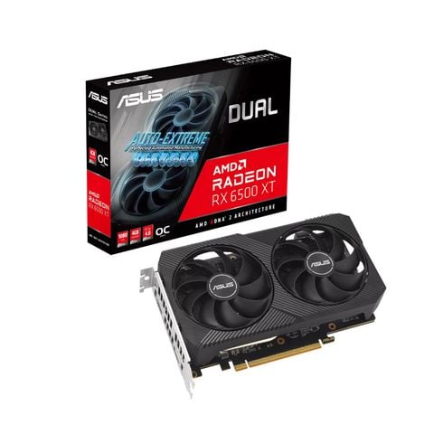 VGA Asus DUAL-RX 6500 XT-O4G-V2