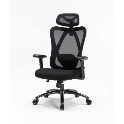 Ghế Công Thái Học Ergonomic Warrior Hero series - WEC501 Plus Black