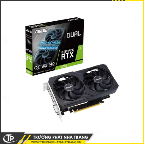 Card màn hình ASUS Dual GeForce RTX 3050 V2 OC Edition 8GB (DUAL-RTX3050-O8G-V2)