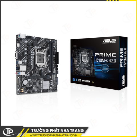 MAINBOARD ASUS PRIME H510M-K R2.0 (Intel H510, Socket 1200, m-ATX, 2 khe Ram DDR4)