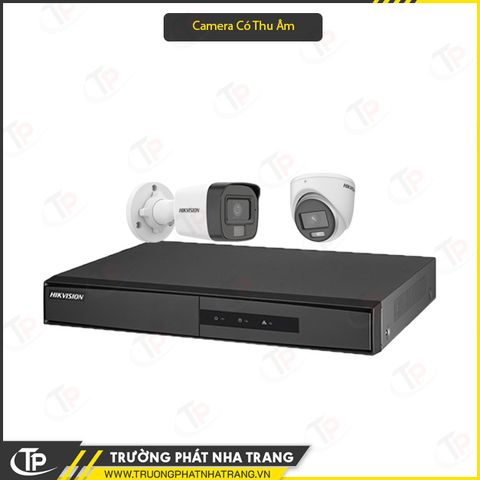 Bộ 2 Mắt Camera Analog 2.0MP HIKVISION - Có Thu Âm