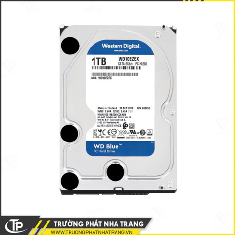 Ổ Cứng HDD Western Caviar Blue 1TB (3.5 inch, Sata3 6Gb/s, 64MB Cache, 7200rpm)