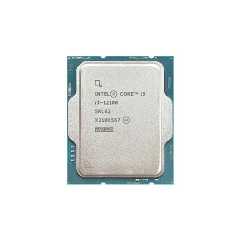 CPU Intel Core i3 12100 (Tray New, Không Fan)