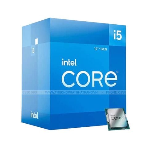 CPU Intel Core i5 12400 (Upto 4.4Ghz, 6 nhân 12 luồng, 18MB Cache, 65W, UHD Graphics 730) - Socket Intel LGA 1700