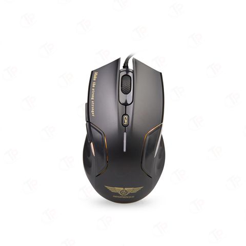 Chuột gaming Newmen N5000S Black (LED, Silent Switch)