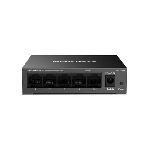 Switch Mercusys MS105GS (5 Port Gigabit - Vỏ kim loại)