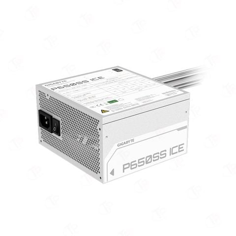 Nguồn Máy Tính GIGABYTE 650W P650SS ICE - 80 Plus Silver, ATX 3.0, Trắng