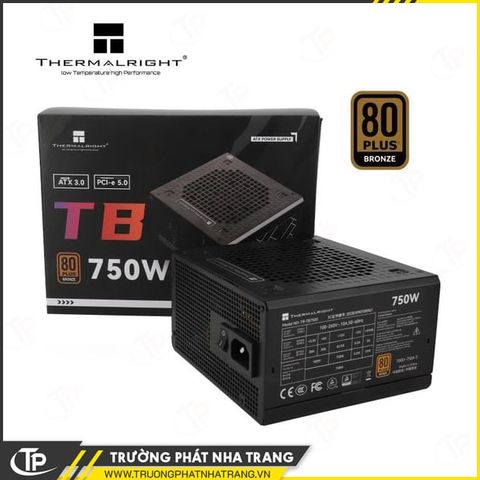 Nguồn máy tính Thermalright TB-750S 750W ATX 3.0 | 80 Plus Brzone