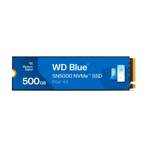 Ổ Cứng SSD WD BLUE SN5000 500GB M.2 NVME Gen 4x4 (Đọc 5000MB/s - Ghi 4000MB/s)