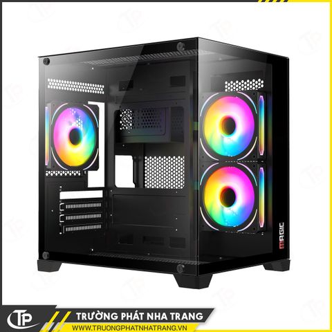 Vỏ Case MAGIC AQUA-M ULTRA (M-ATX) - Black