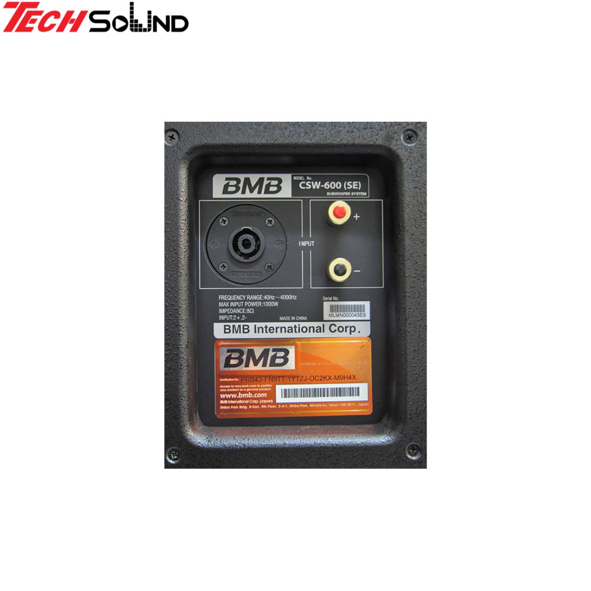 Loa Subwoofer BMB CSW 600 (SE)