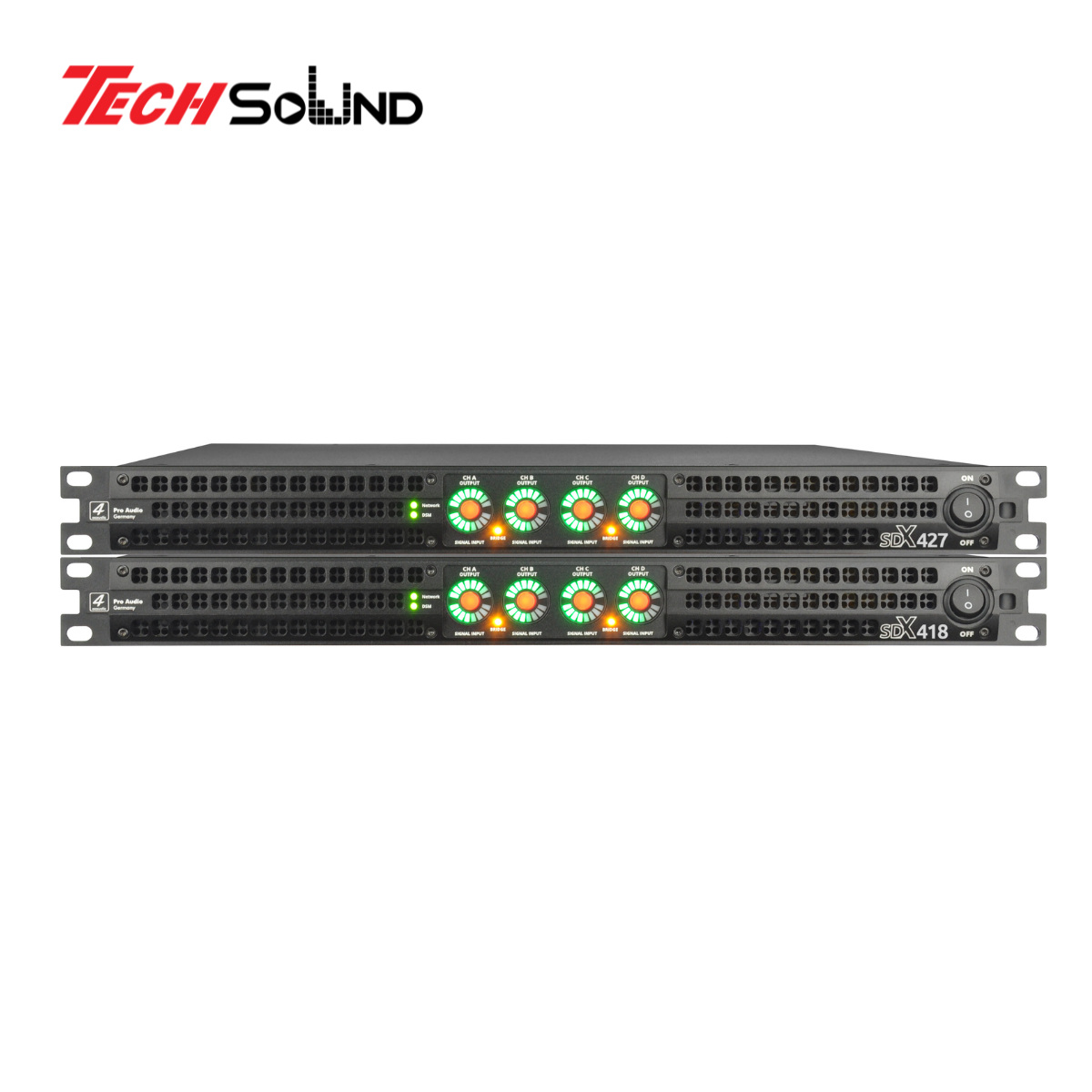 Amplifier 4 kênh DSP 4Acoustic SDX418