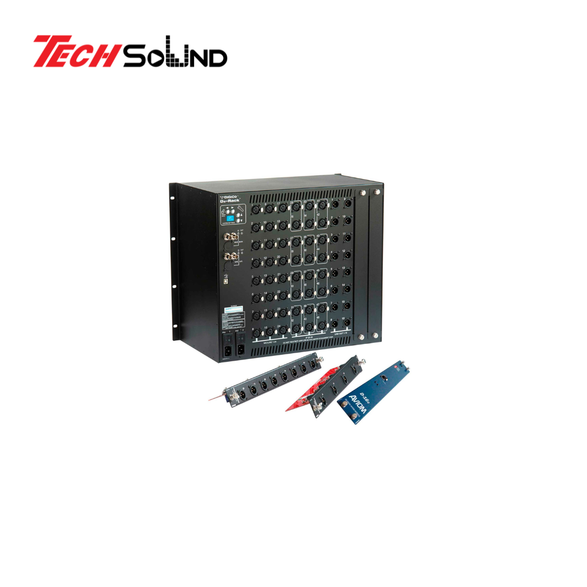 Analog mở rộng DiGiCo D2-Rack – Analogue, BNC