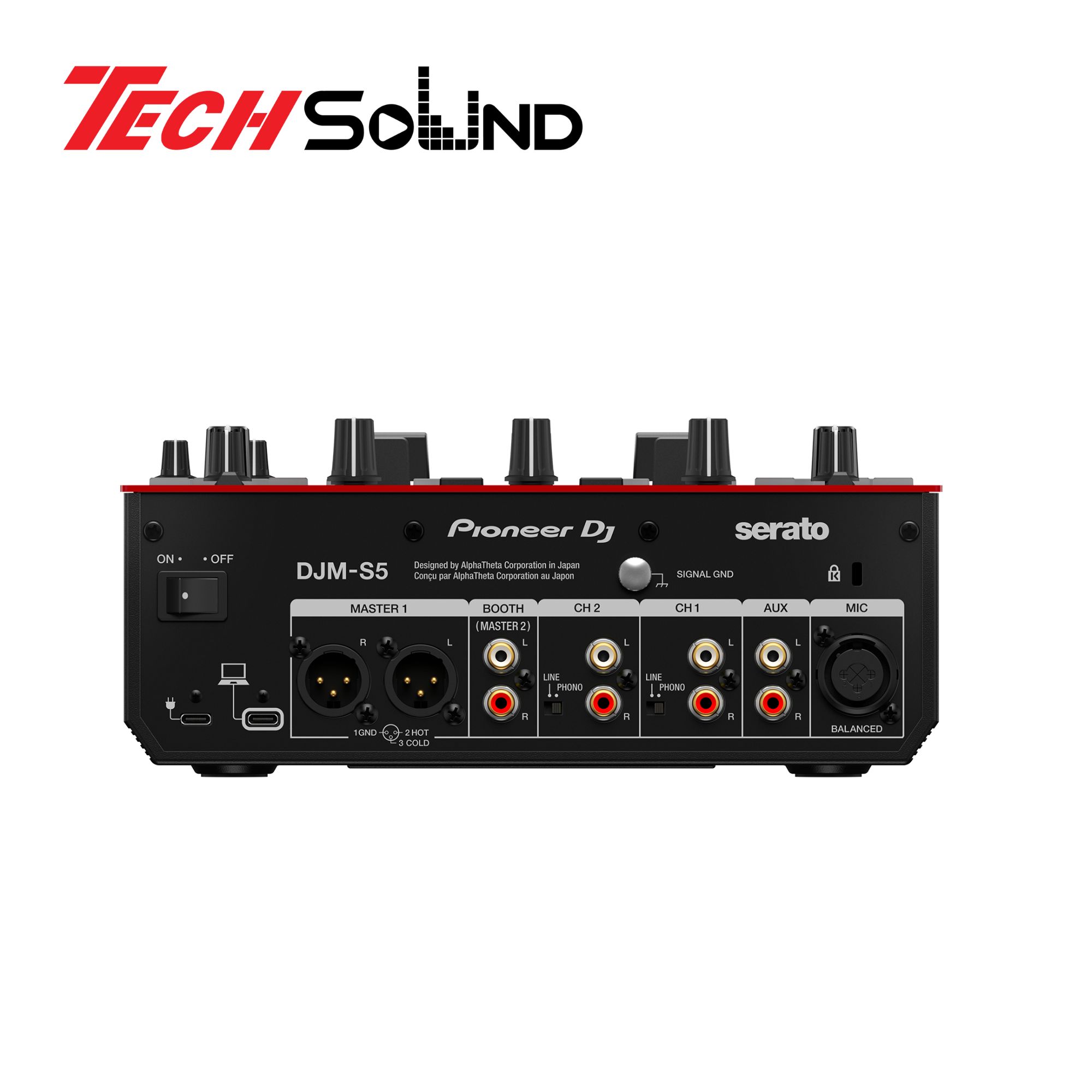 Bàn trộn âm thanh Pioneer DJM-S5