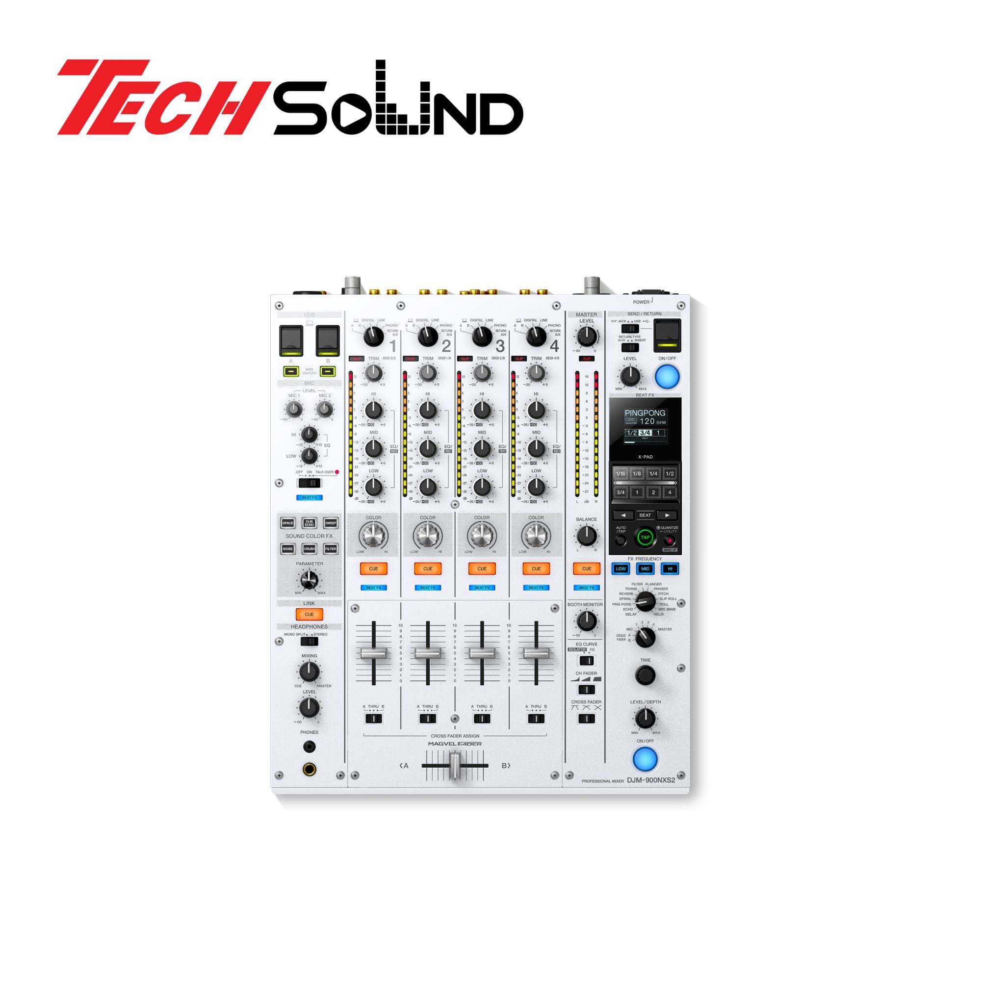 Bàn DJ Pioneer DJM-900NXS2-W