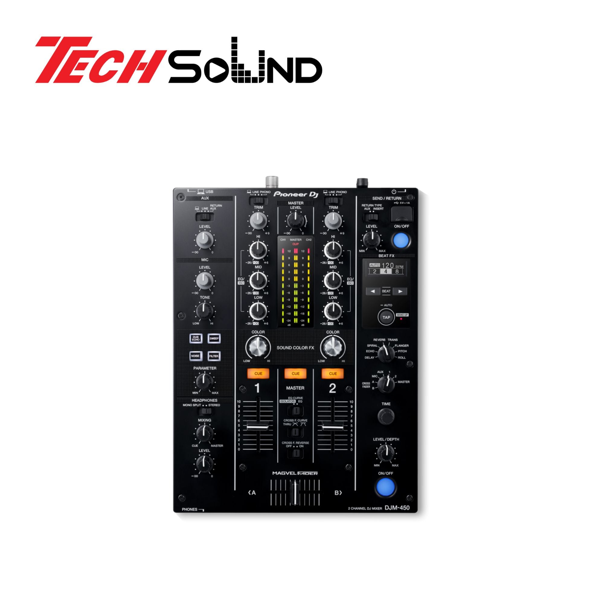 Bàn trộn âm thanh Pioneer DJM-450