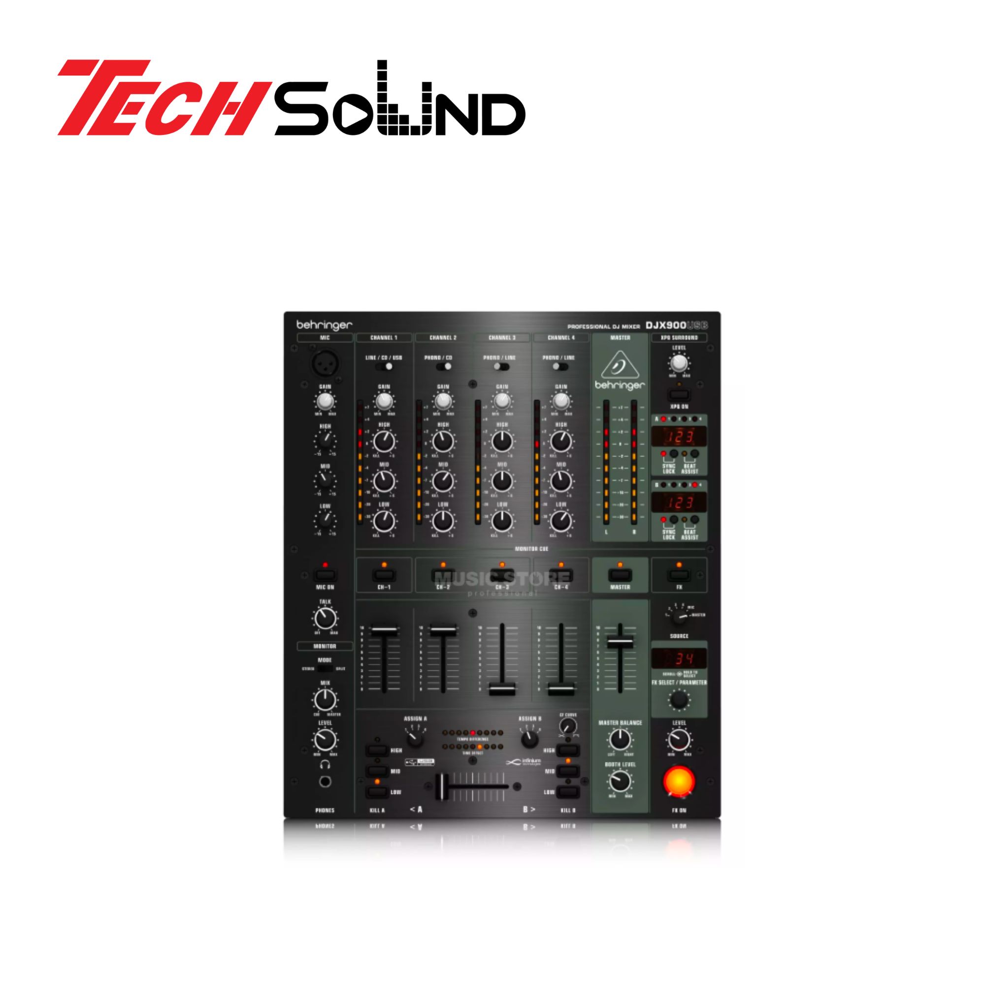 Ban tron am thanh Pioneer DJX900USB