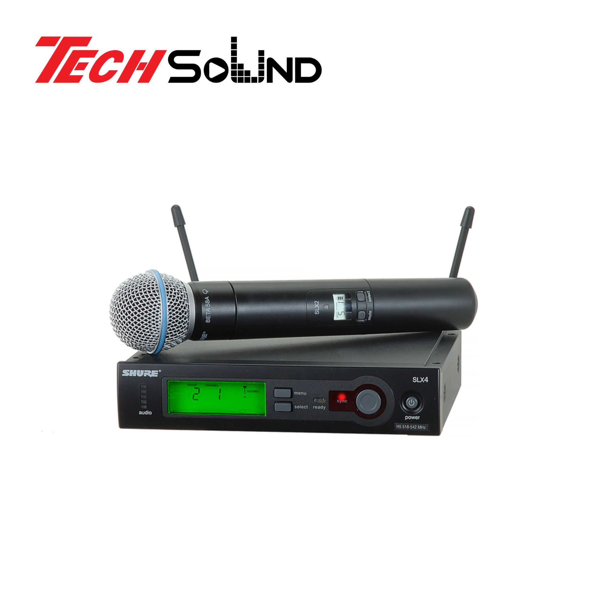 Bo micro khong day shure SLX24A Beta58