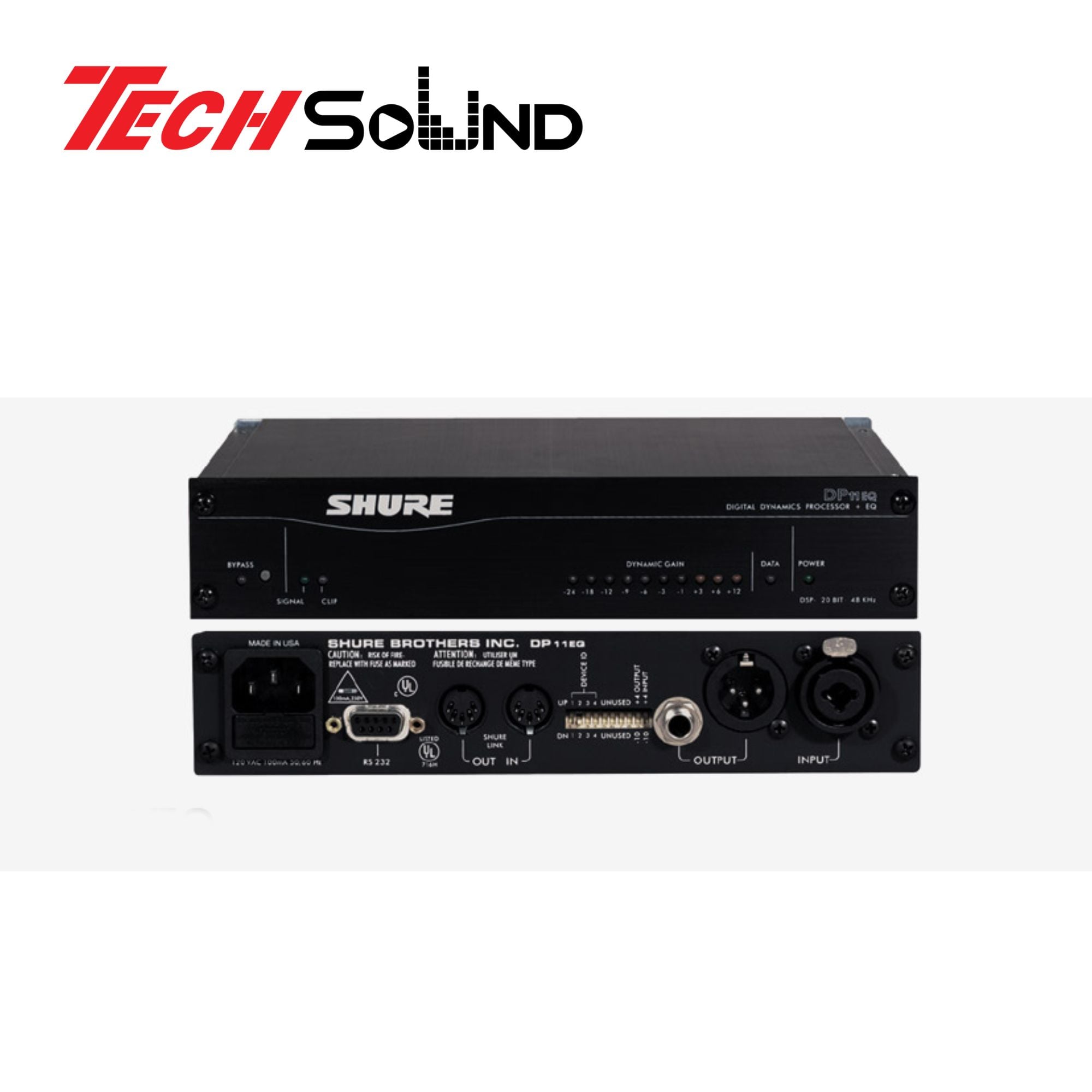 bo xu ly dien dong ky thuat so Shure DP11EQE