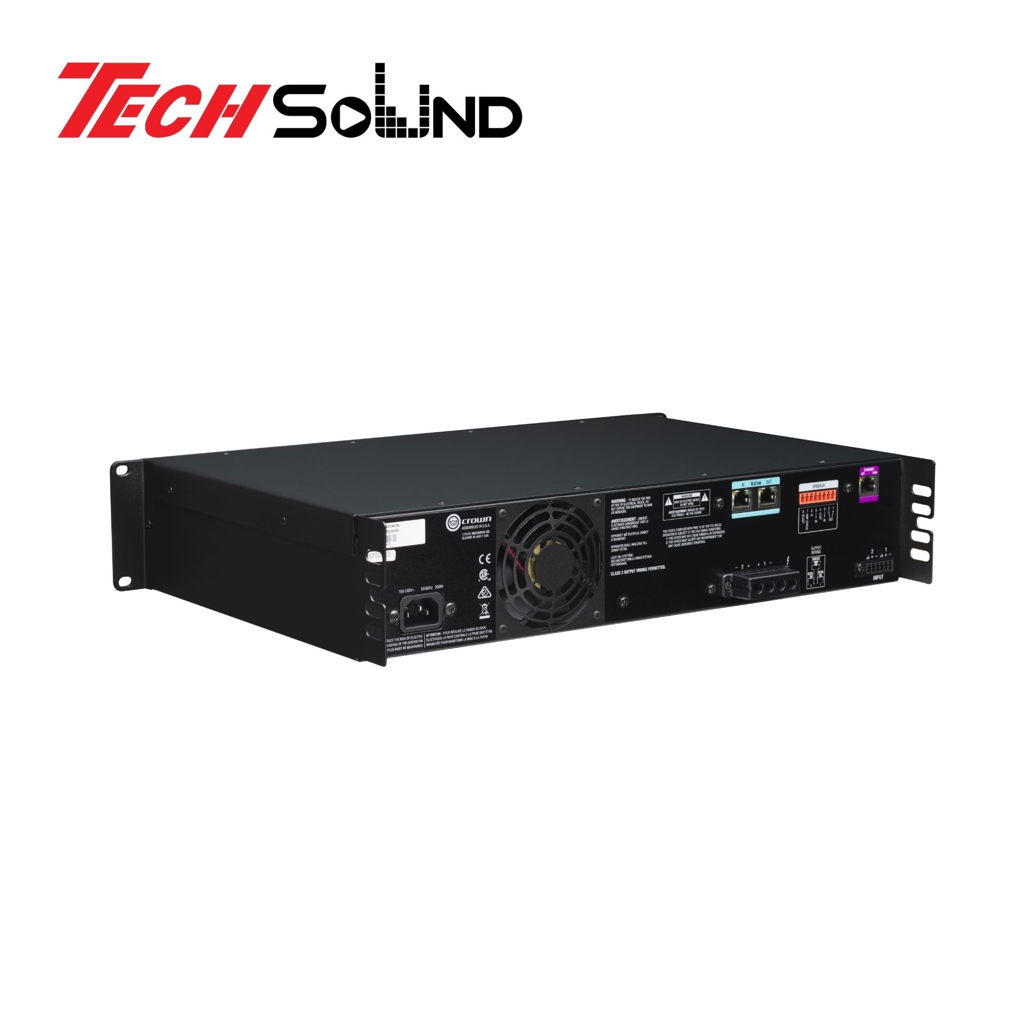 Cục đẩy công suất 2 kênh Crown CDi2|300BL
