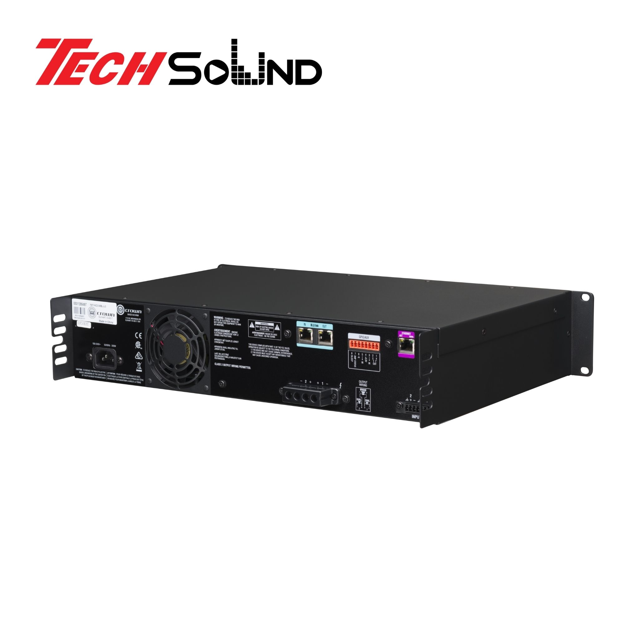Cục đẩy công suất 2 kênh Crown CDi2|600BL