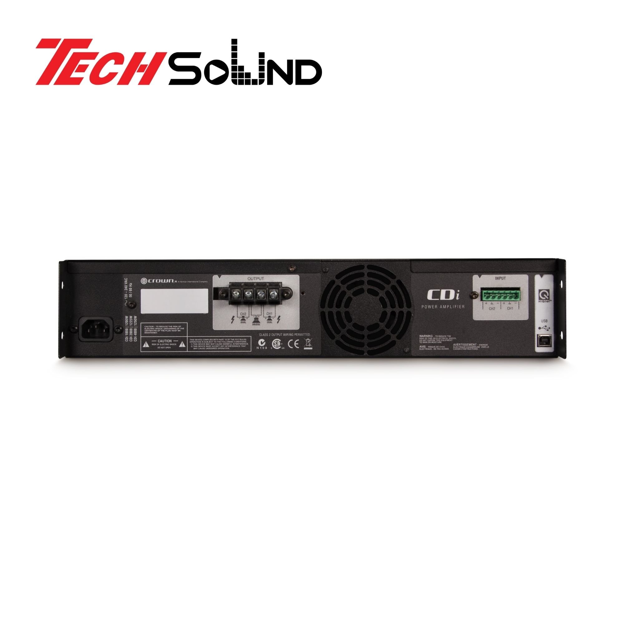 Cục đẩy công suất 2 kênh Crown CDi4000