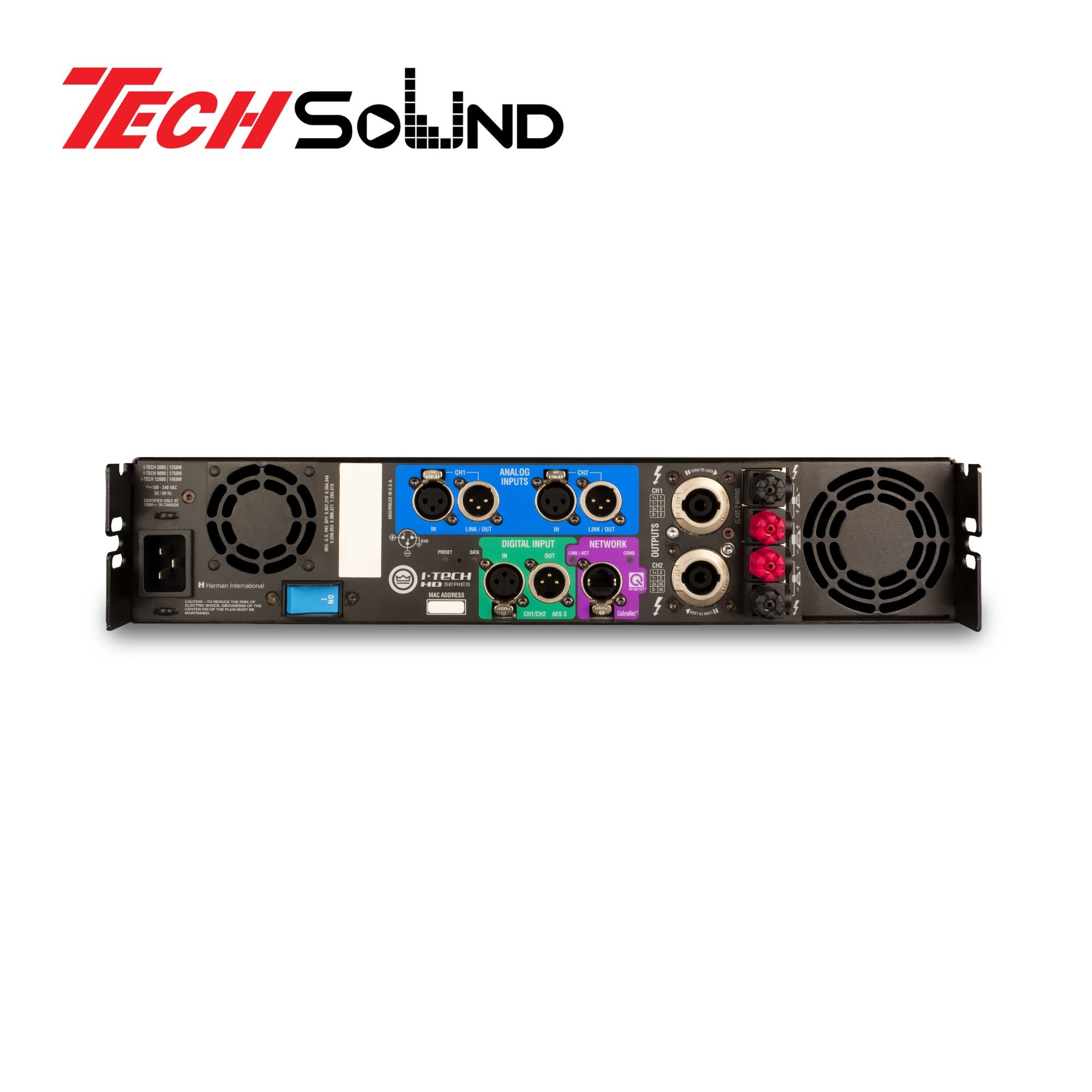 Cục đẩy công suất 2 kênh Crown I-Tech 12000HD