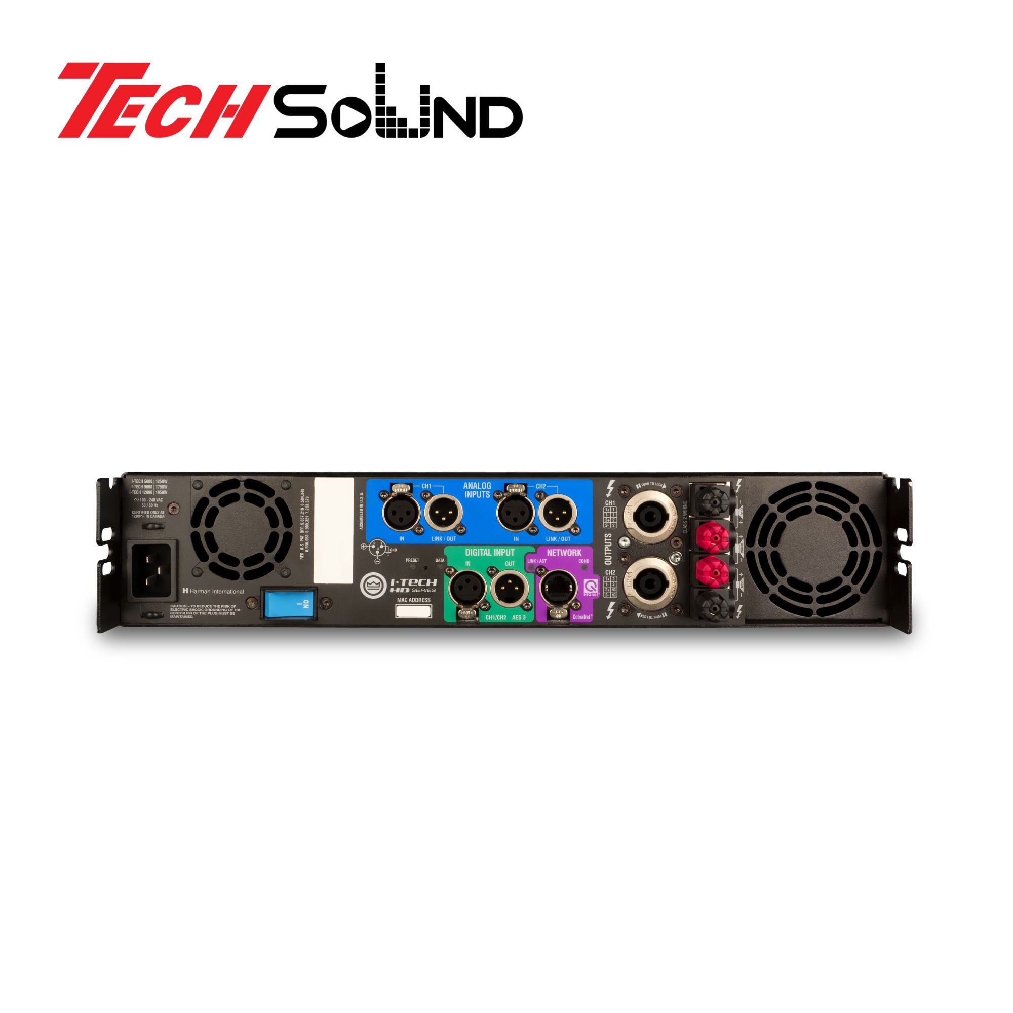 Cục đẩy công suất 2 kênh Crown I-Tech 9000HD