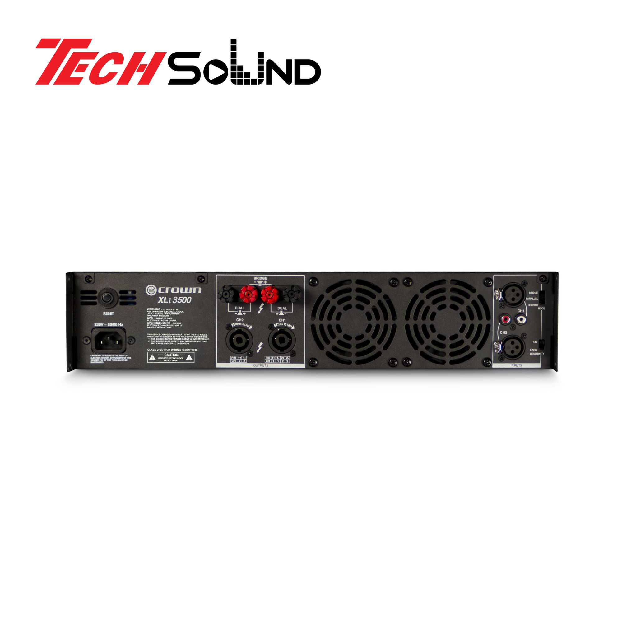 Cục đẩy công suất 2 kênh Crown XLi 3500