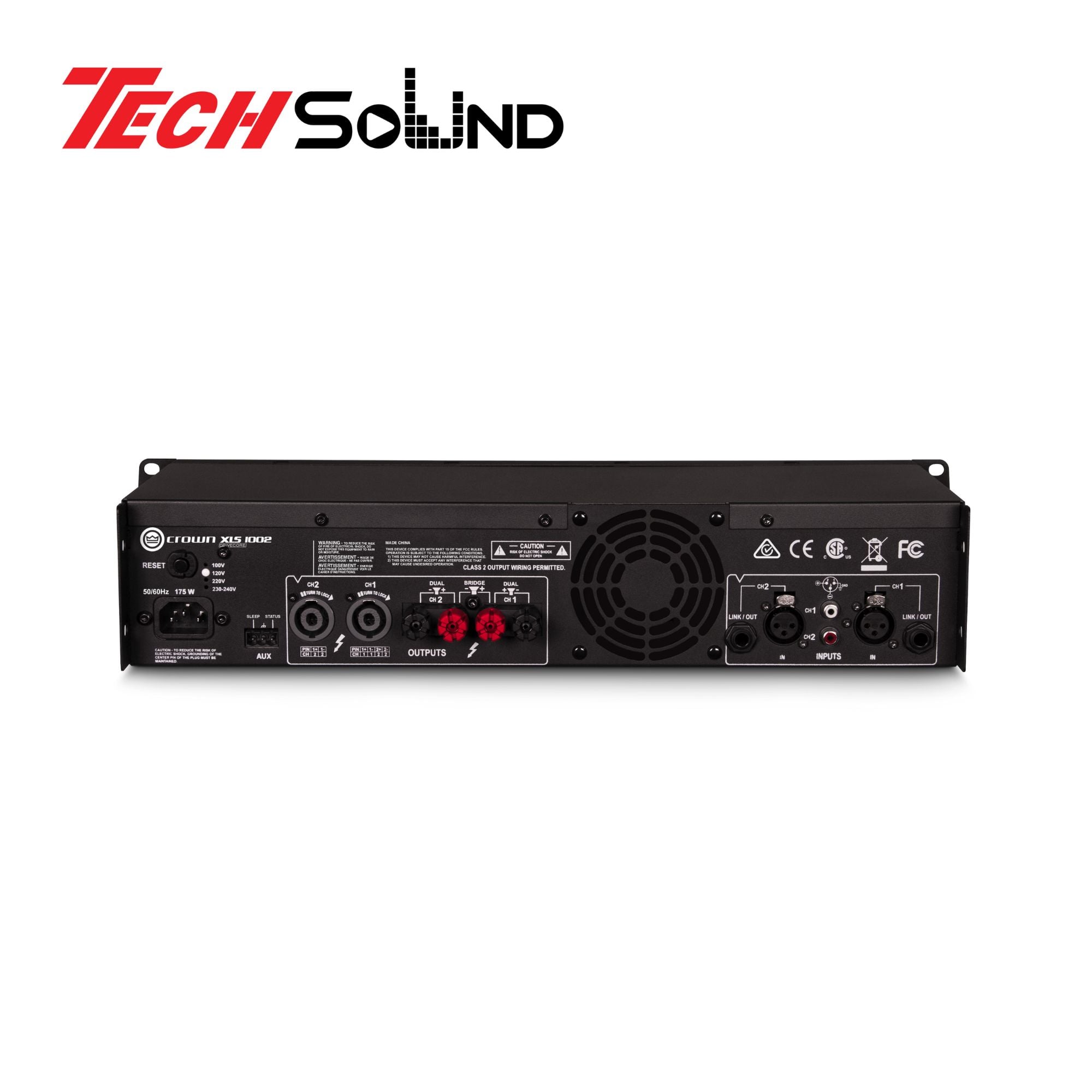 Cục đẩy công suất 2 kênh Crown XLS 1002