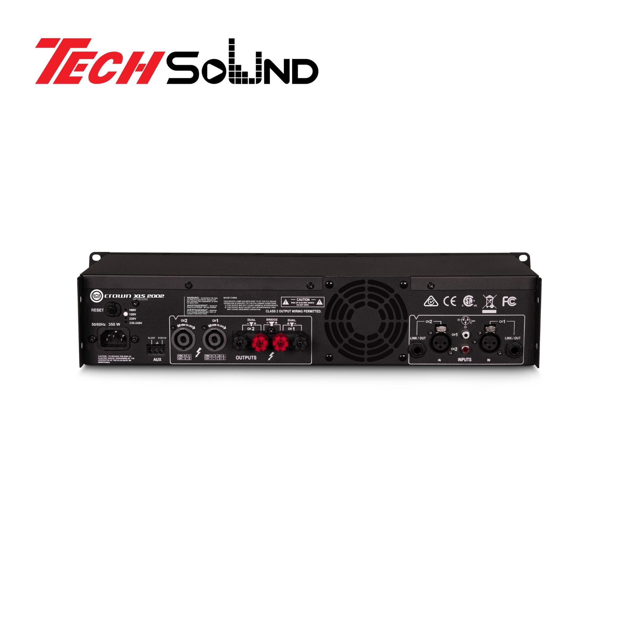 Cục đẩy công suất 2 kênh Crown XLS 2002