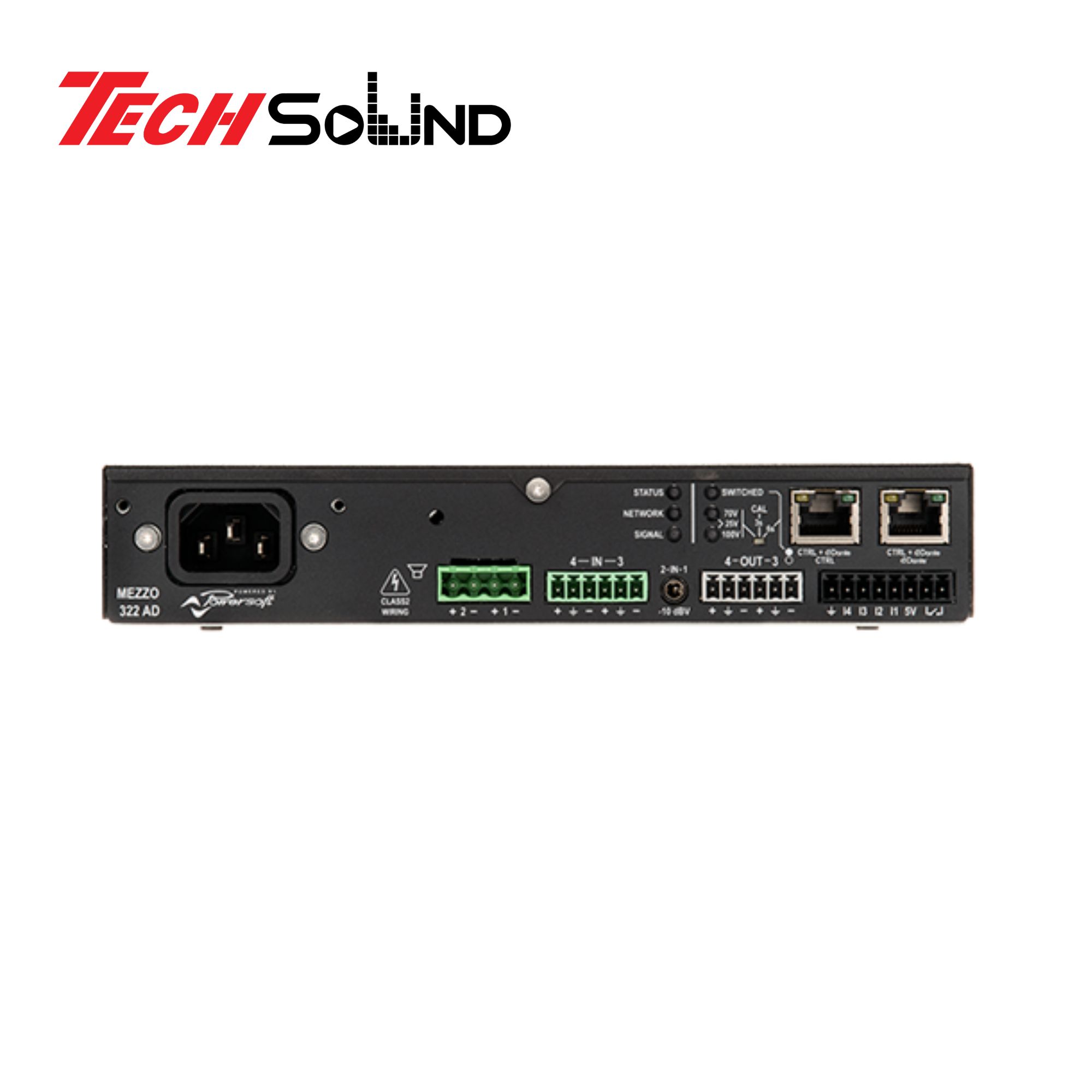 Cục đẩy công suất 2 kênh Powersoft Mezzo 322AD