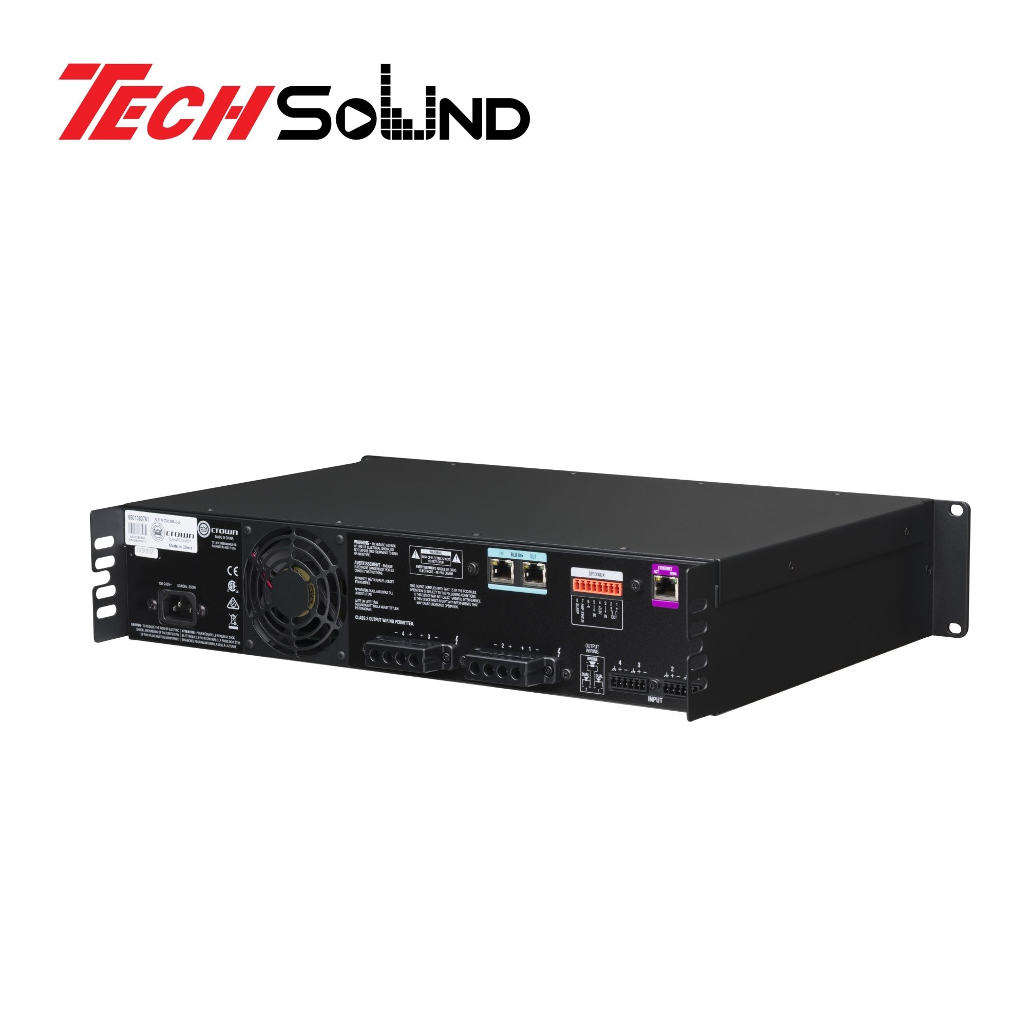 Cục đẩy công suất 4 kênh Crown  CDi4|300BL