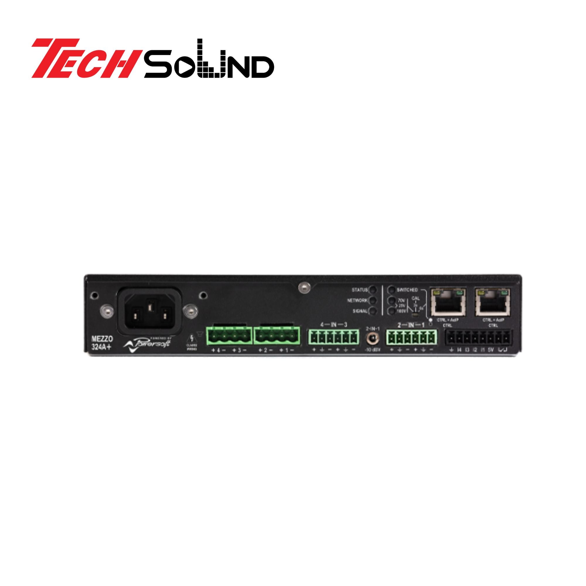 Cục đẩy công suất 4 kênh Powersoft Mezzo 324A+